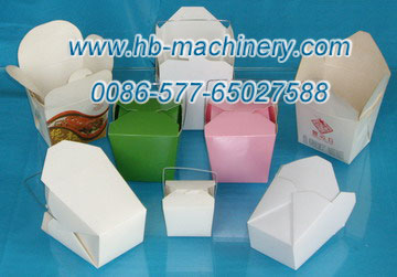 方形纸碗、方形纸餐盒